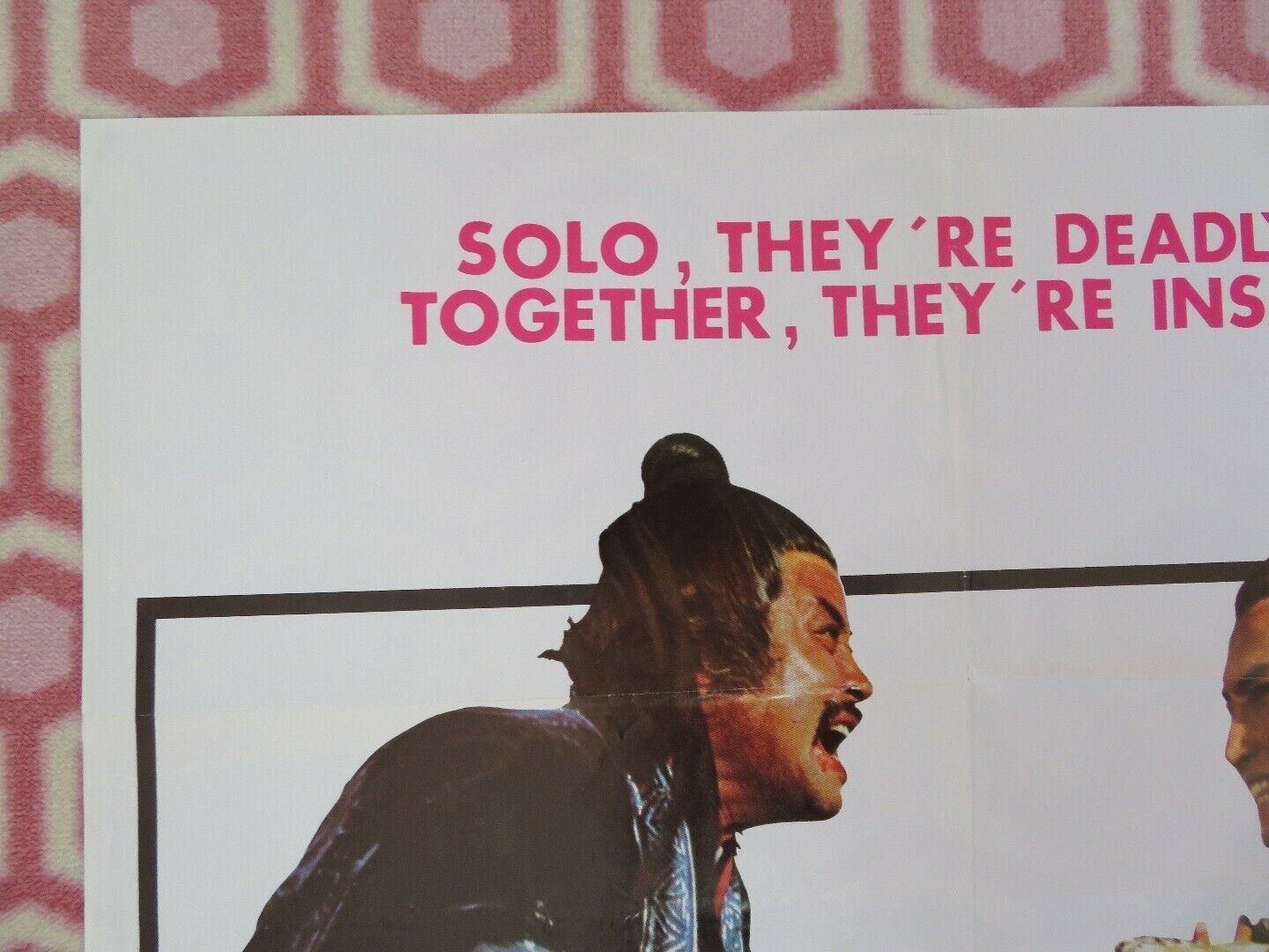 FORCE THREE FROM SHANGHAI / Adventure of Heaven Mouse (35"x 23") POSTER POON LUI Movie posters