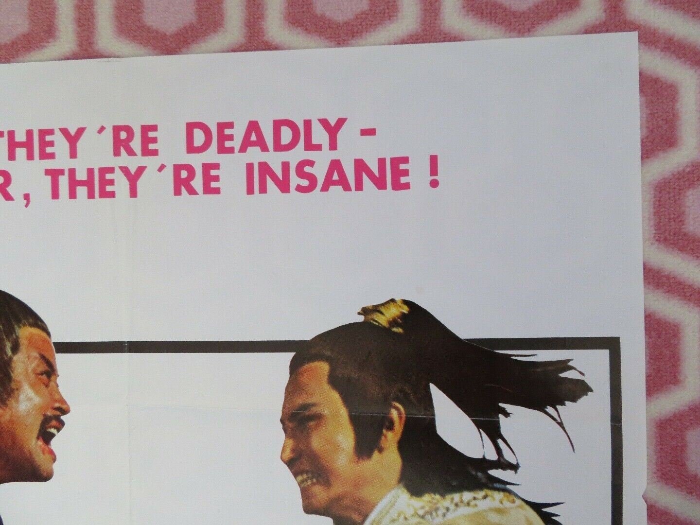 FORCE THREE FROM SHANGHAI / Adventure of Heaven Mouse (35"x 23") POSTER POON LUI Movie posters