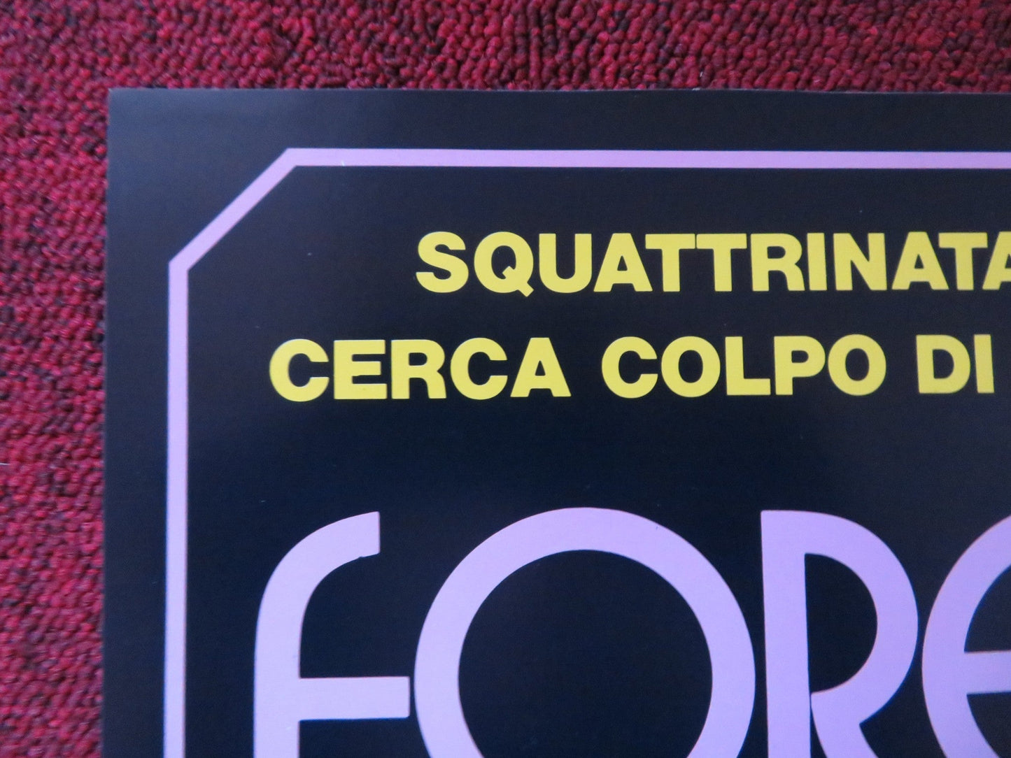 FOREVER LULU - A ITALIAN FOTOBUSTA POSTER DEBBIE HARRY ALEC BALDWIN 1986 Rendezvous Cinema Movie posters