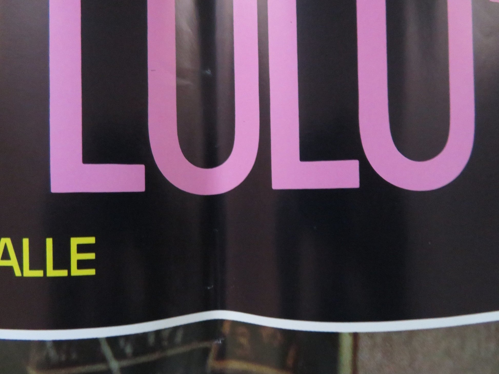 FOREVER LULU - C ITALIAN FOTOBUSTA POSTER DEBBIE HARRY ALEC BALDWIN 1986 Rendezvous Cinema Movie posters