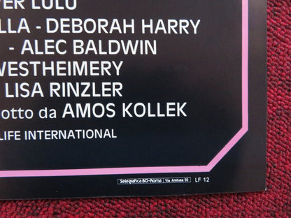 FOREVER LULU - D ITALIAN FOTOBUSTA POSTER DEBBIE HARRY ALEC BALDWIN 1986 Rendezvous Cinema Movie posters