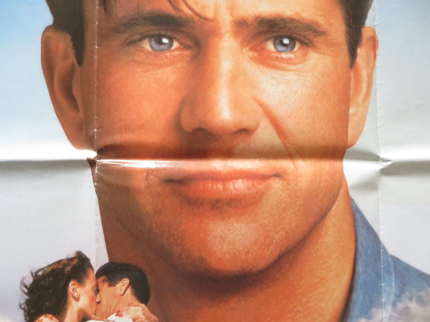 FOREVER YOUNG UK QUAD POSTER FOLDED MEL GIBSON JAMIE LEE CURTIS 1992 Rendezvous Cinema Movie posters