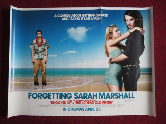 FORGETTING SARAH MARSHALL UK QUAD (30"x 40") ROLLED POSTER RUSSELL BRAND 2008 Rendezvous Cinema Movie posters