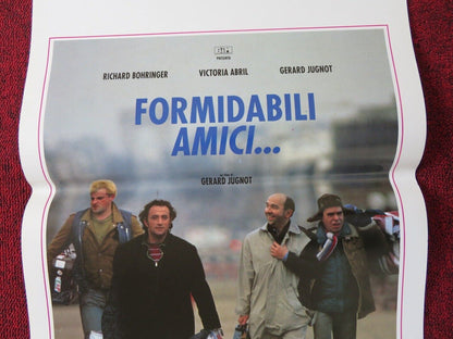 FORMIDABILI AMICI... ITALIAN LOCANDINA (27.5"x13") POSTER RICHARD BOHRINGER 1992 Movie posters