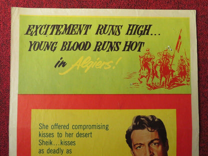 FORT ALGIERS US INSERT (14"x 36") POSTER YVONNE DECARLO CARLOS THOMPSON 1953 Movie posters