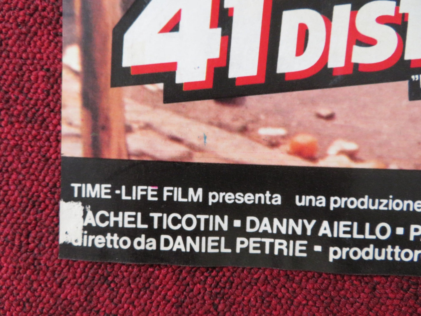 FORT APACHE THE BRONX - C ITALIAN FOTOBUSTA POSTER PAUL NEWMAN E. ASNER 1981 Rendezvous Cinema Movie posters