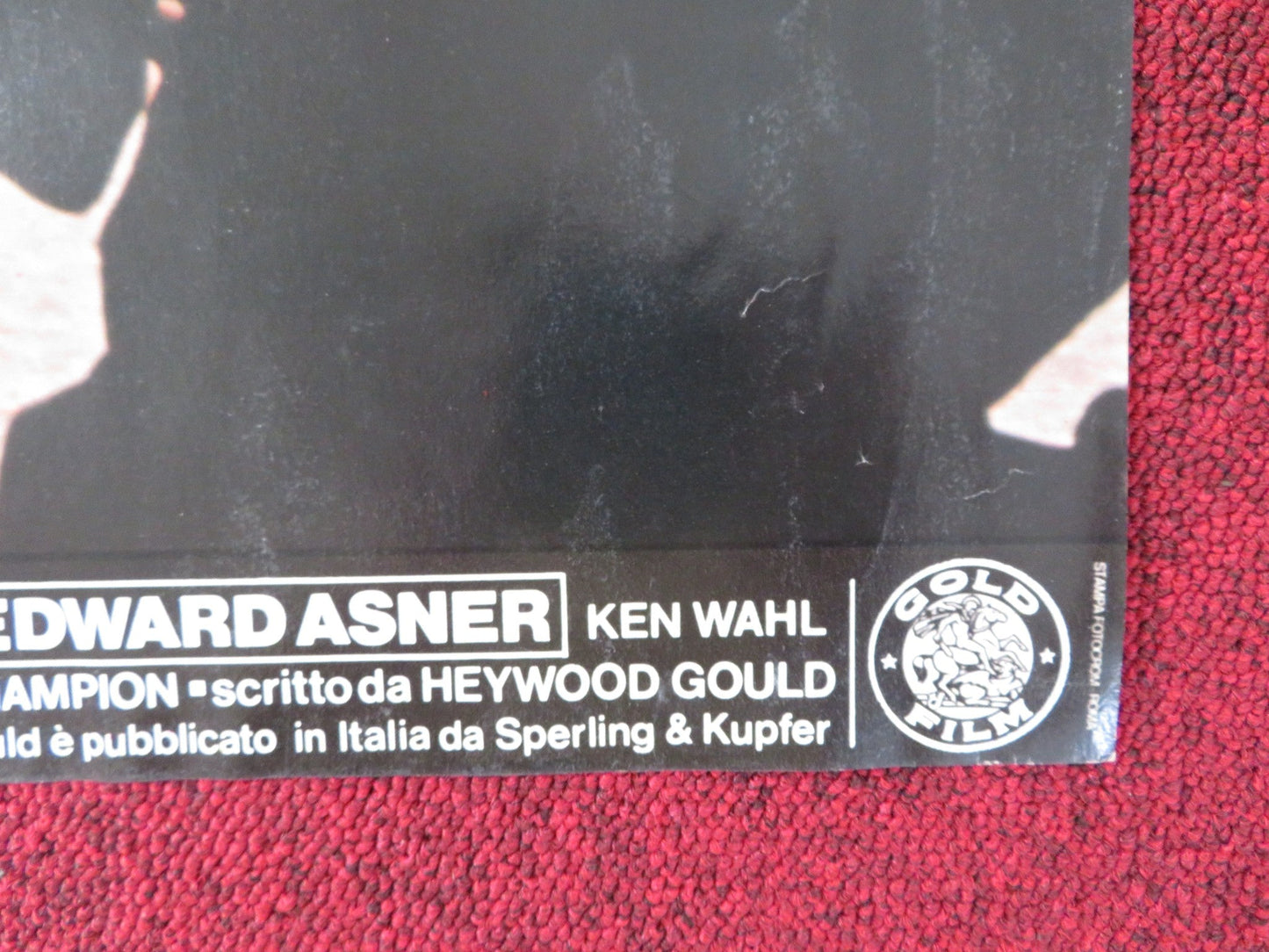 FORT APACHE THE BRONX - C ITALIAN FOTOBUSTA POSTER PAUL NEWMAN E. ASNER 1981 Rendezvous Cinema Movie posters