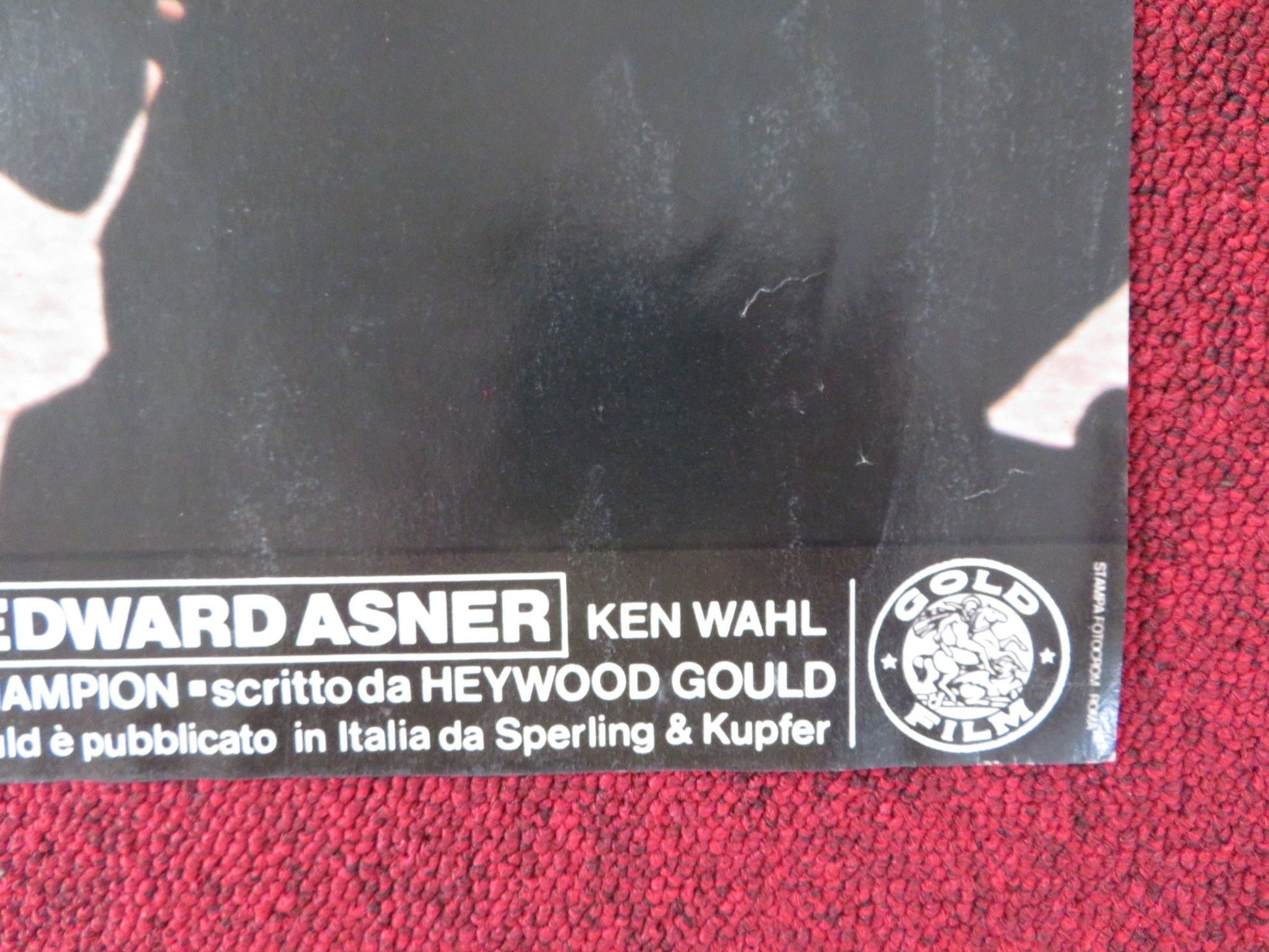 FORT APACHE THE BRONX - C ITALIAN FOTOBUSTA POSTER PAUL NEWMAN E. ASNER 1981 Rendezvous Cinema Movie posters