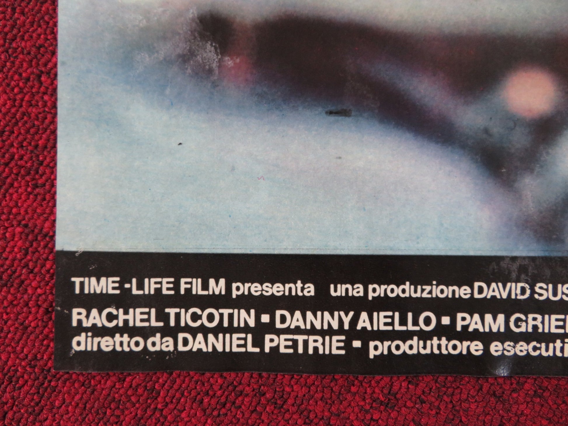 FORT APACHE THE BRONX - D ITALIAN FOTOBUSTA POSTER PAUL NEWMAN E. ASNER 1981 Rendezvous Cinema Movie posters