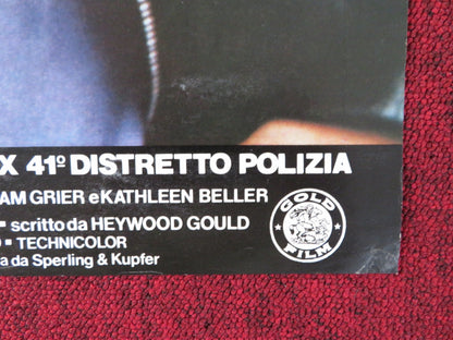 FORT APACHE THE BRONX - E ITALIAN FOTOBUSTA POSTER PAUL NEWMAN E. ASNER 1981 Rendezvous Cinema Movie posters