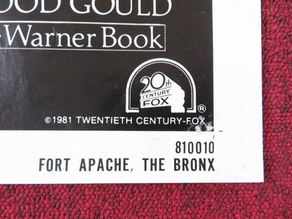 FORT APACHE, THE BRONX FOLDED US ONE SHEET POSTER PAUL NEWMAN EDWARD ASNER 1981 Rendezvous Cinema Movie posters