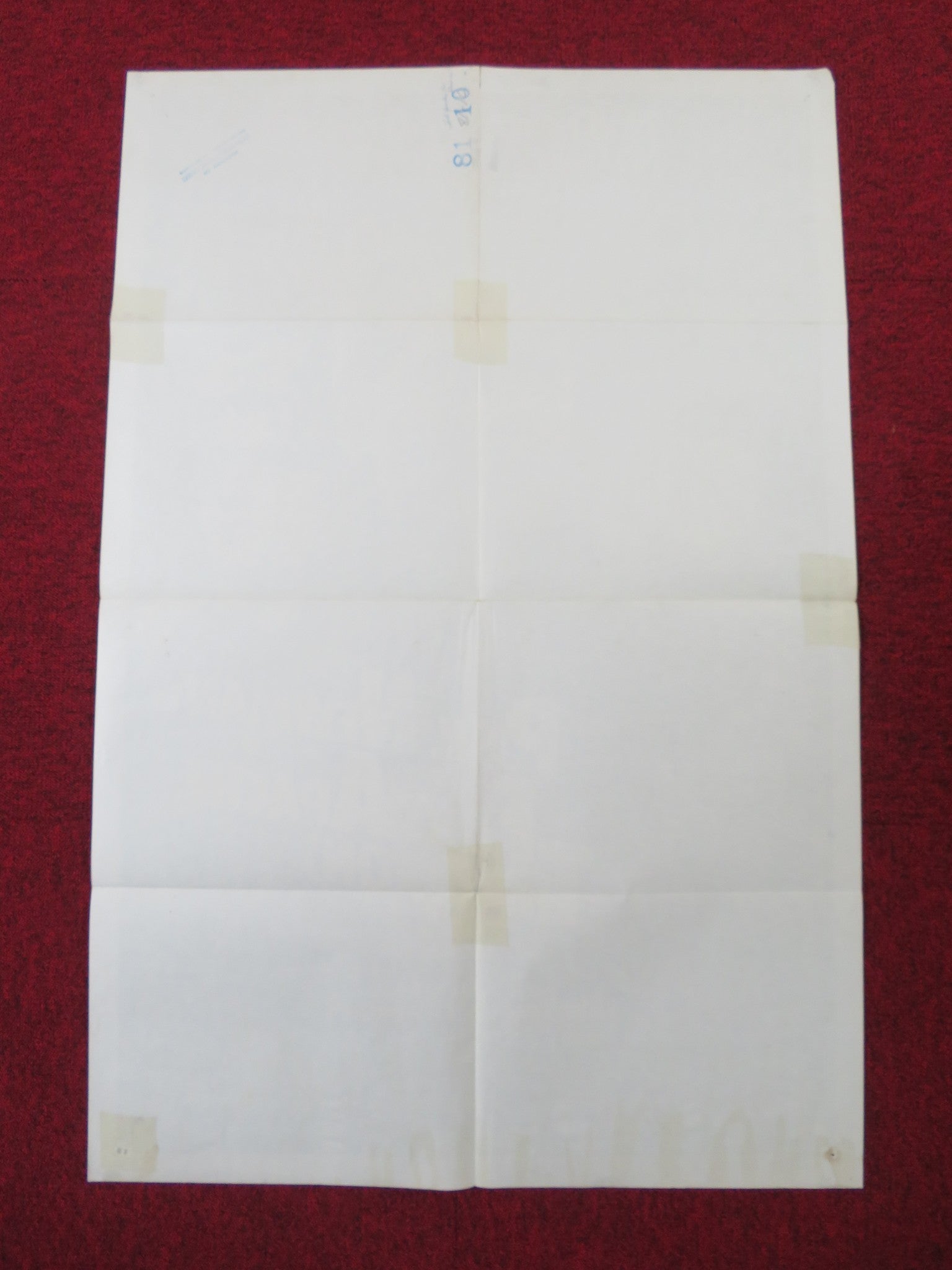 FORT APACHE, THE BRONX FOLDED US ONE SHEET POSTER PAUL NEWMAN EDWARD ASNER 1981 Rendezvous Cinema Movie posters