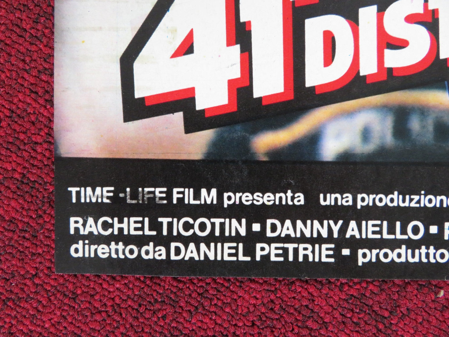 FORT APACHE THE BRONX ITALIAN FOTOBUSTA POSTER PAUL NEWMAN 1981 Rendezvous Cinema Movie posters