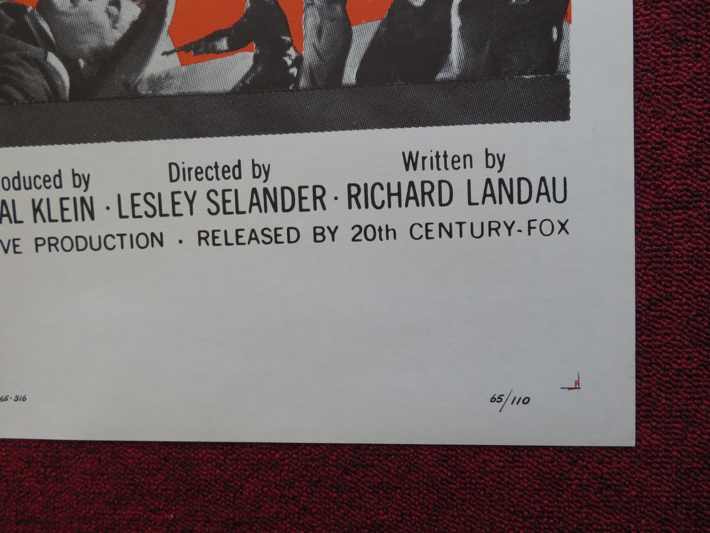 FORT CORAGEOUS FOLDED US ONE SHEET POSTER FRED BEIR DONALD BARRY 1965 Rendezvous Cinema Movie posters