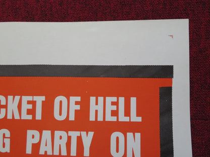 FORT CORAGEOUS FOLDED US ONE SHEET POSTER FRED BEIR DONALD BARRY 1965 Rendezvous Cinema Movie posters