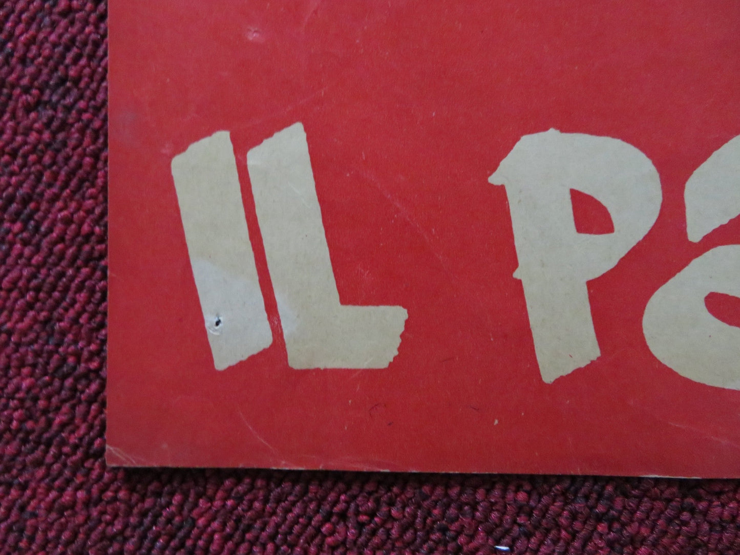 FORT OSAGE - A ITALIAN FOTOBUSTA POSTER ROD CAMERON JANE NIGH 1952 Rendezvous Cinema Movie posters