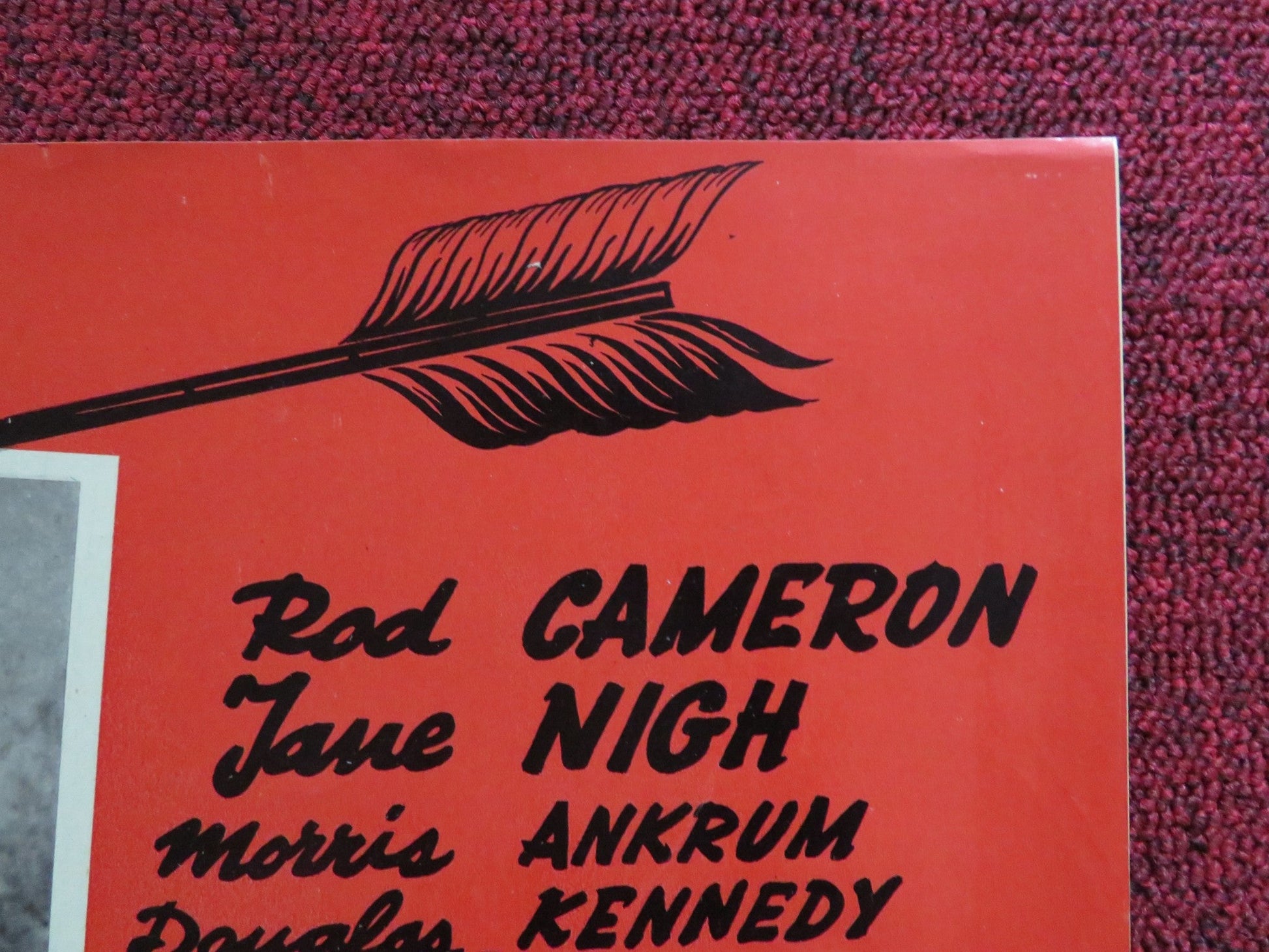 FORT OSAGE - C ITALIAN FOTOBUSTA POSTER ROD CAMERON JANE NIGH 1952 Rendezvous Cinema Movie posters