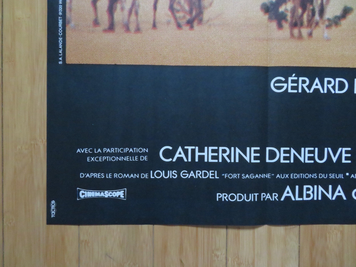 FORT SAGANNE FRENCH GRANDE POSTER GERARD DEPARDIEU PHILIPPE NOIRET 1984 Rendezvous Cinema Movie posters