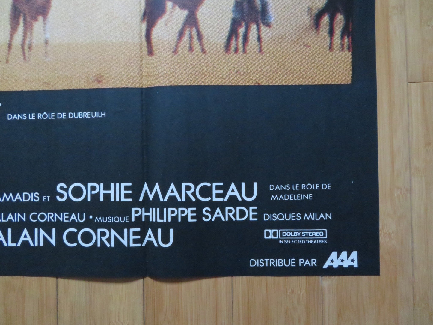 FORT SAGANNE FRENCH GRANDE POSTER GERARD DEPARDIEU PHILIPPE NOIRET 1984 Rendezvous Cinema Movie posters