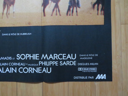 FORT SAGANNE FRENCH GRANDE POSTER GERARD DEPARDIEU PHILIPPE NOIRET 1984 Rendezvous Cinema Movie posters