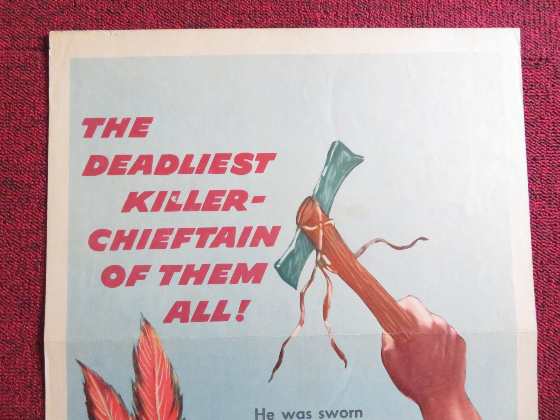 FORT YUMA US INSERT (14"x 36") POSTER PETER GRAVES JOAN VOHS 1955 Rendezvous Cinema Movie posters