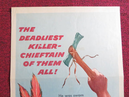 FORT YUMA US INSERT (14"x 36") POSTER PETER GRAVES JOAN VOHS 1955 Rendezvous Cinema Movie posters