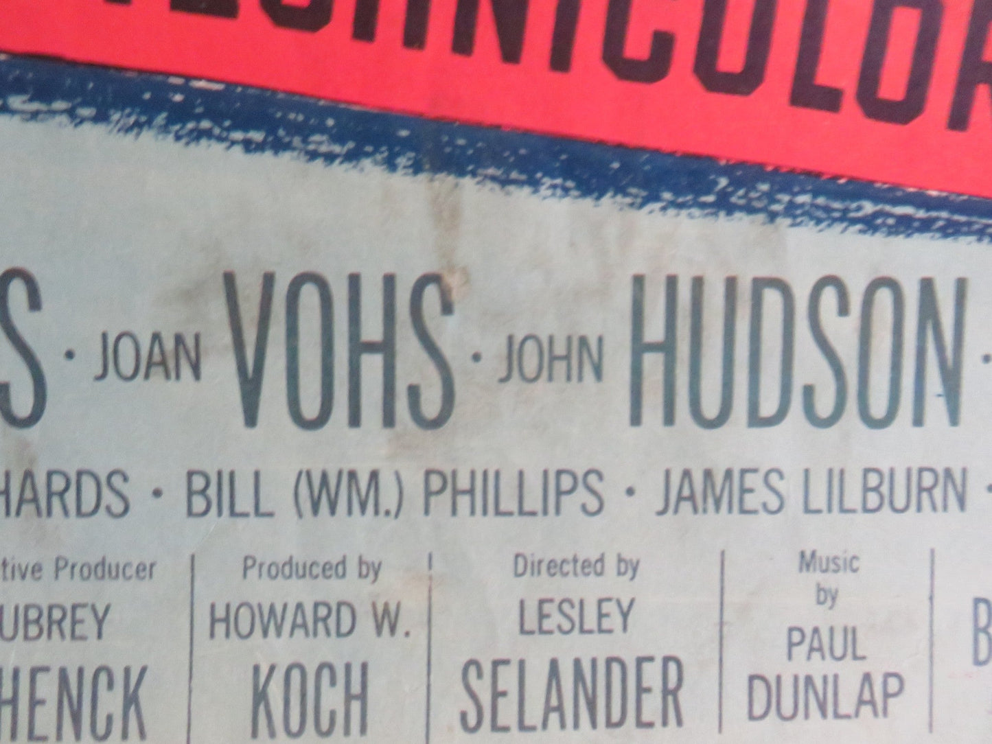 FORT YUMA US INSERT (14"x 36") POSTER PETER GRAVES JOAN VOHS 1955 Rendezvous Cinema Movie posters