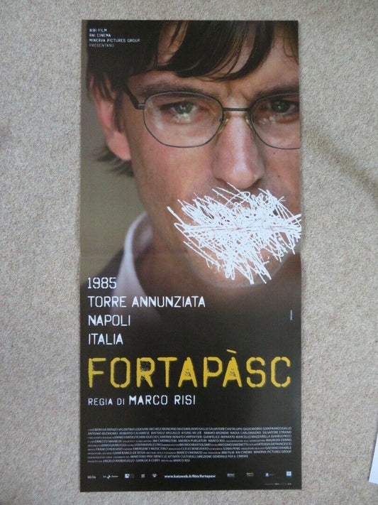 FORTAPASC ITALIAN LOCANDINA (26.5"x12.5") POSTER MARCO RISI 2009 Movie posters