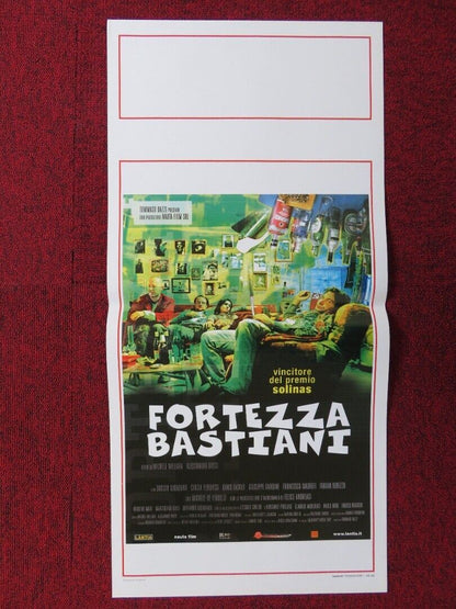 FORTEZZA BASTIANI ITALIAN LOCANDINA (27.5"x13") POSTER DUCCIO GIORDANO 2002 Movie posters