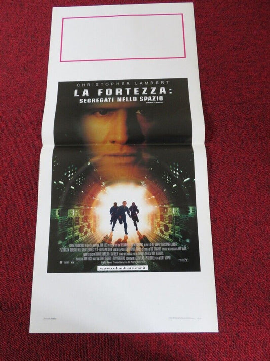 FORTRESS 2: RE - ENTRY ITALIAN LOCANDINA (27.5"x13") POSTER C LAMBERT 2000 Movie posters