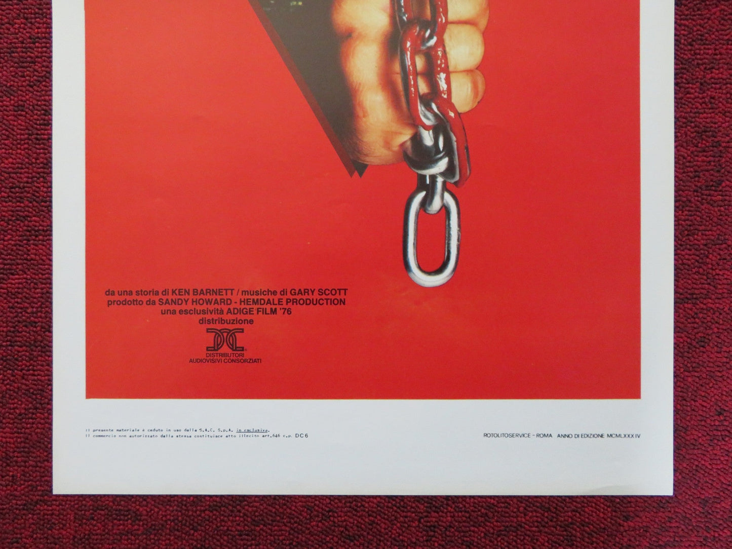 FORZA BRUTA ITALIAN LOCANDINA POSTER WINGS HAUSER JOYCE INGALLS 1983 Rendezvous Cinema Movie posters