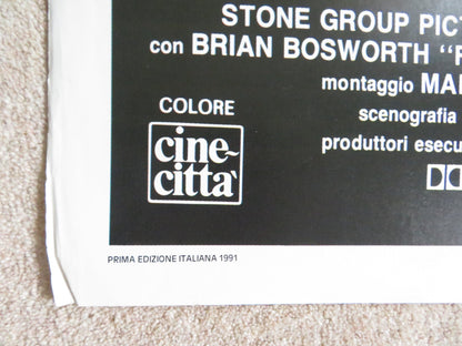 FORZA D'URTO ITALIAN 2 FOGLIO POSTER BRIAN BOSWORTH LANCE HENRIKSEN 1991 Rendezvous Cinema Movie posters