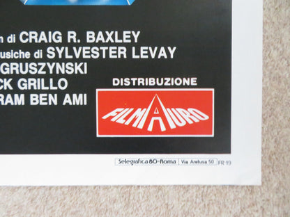 FORZA D'URTO ITALIAN 2 FOGLIO POSTER BRIAN BOSWORTH LANCE HENRIKSEN 1991 Rendezvous Cinema Movie posters