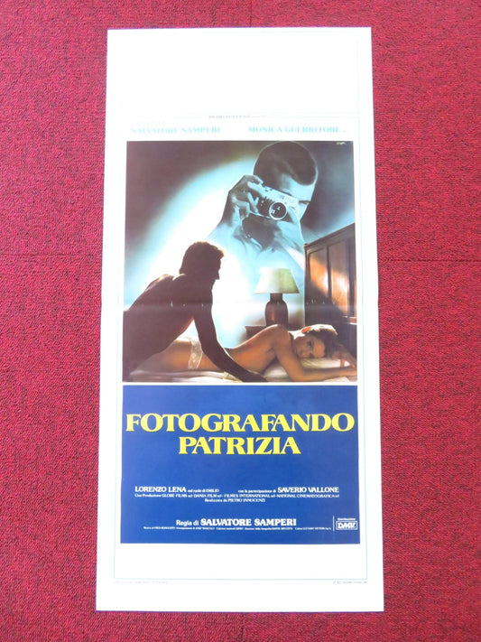 FOTOGRAFANDO PATRIZIA ITALIAN LOCANDINA POSTER MONICA GUERRITORE LENA 1984 Rendezvous Cinema Movie posters
