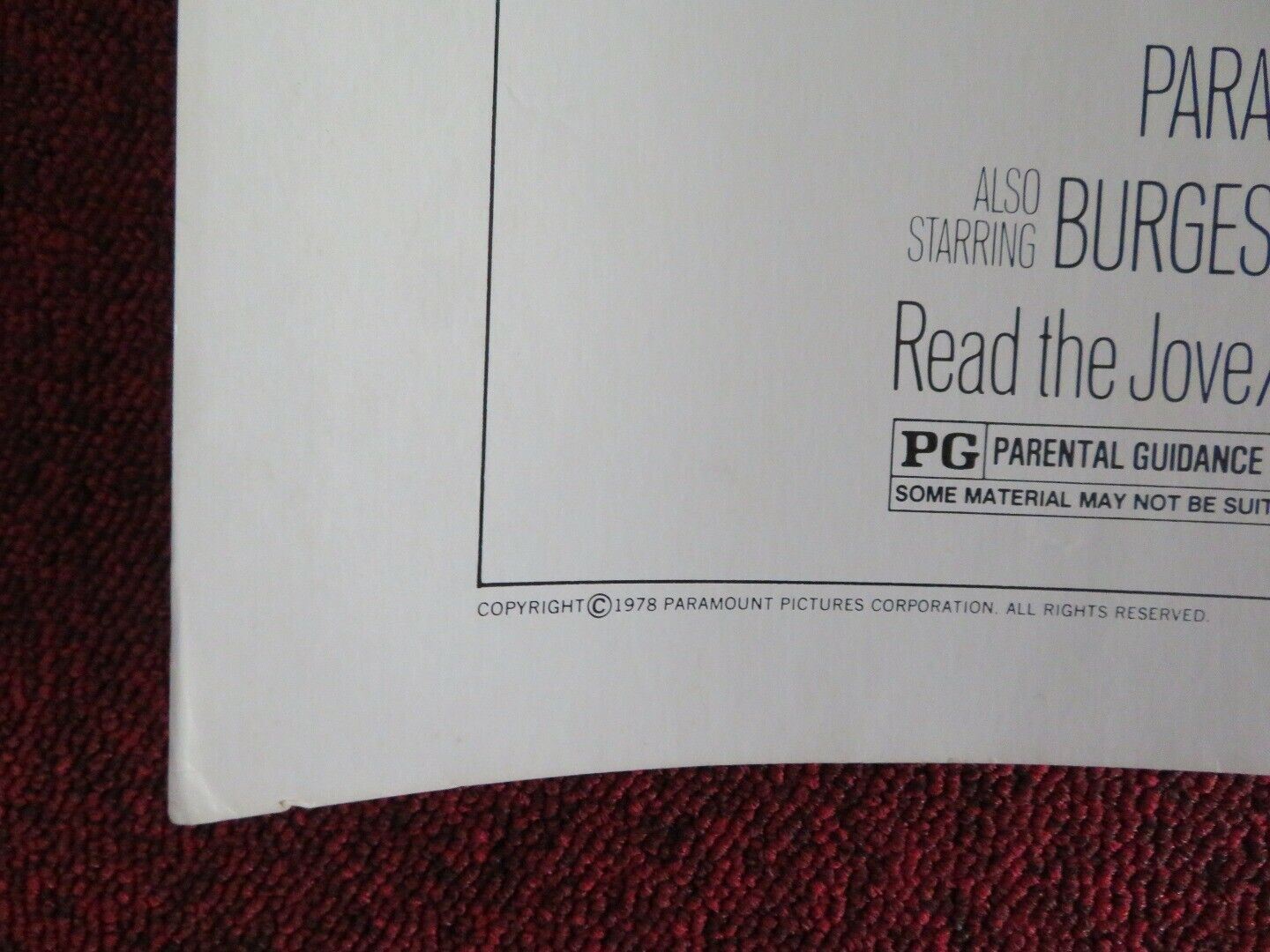 FOUL PLAY US HALF SHEET (22"x 28") POSTER GOLDIE HAWN CHEVY CHASE 1978 Movie posters
