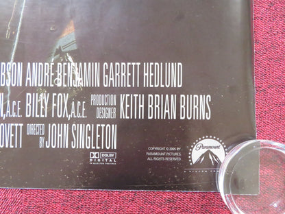 FOUR BROTHERS - B UK QUAD (30"x 40") ROLLED POSTER MARK WAHLBERG T. GIBSON 2005 Rendezvous Cinema Movie posters