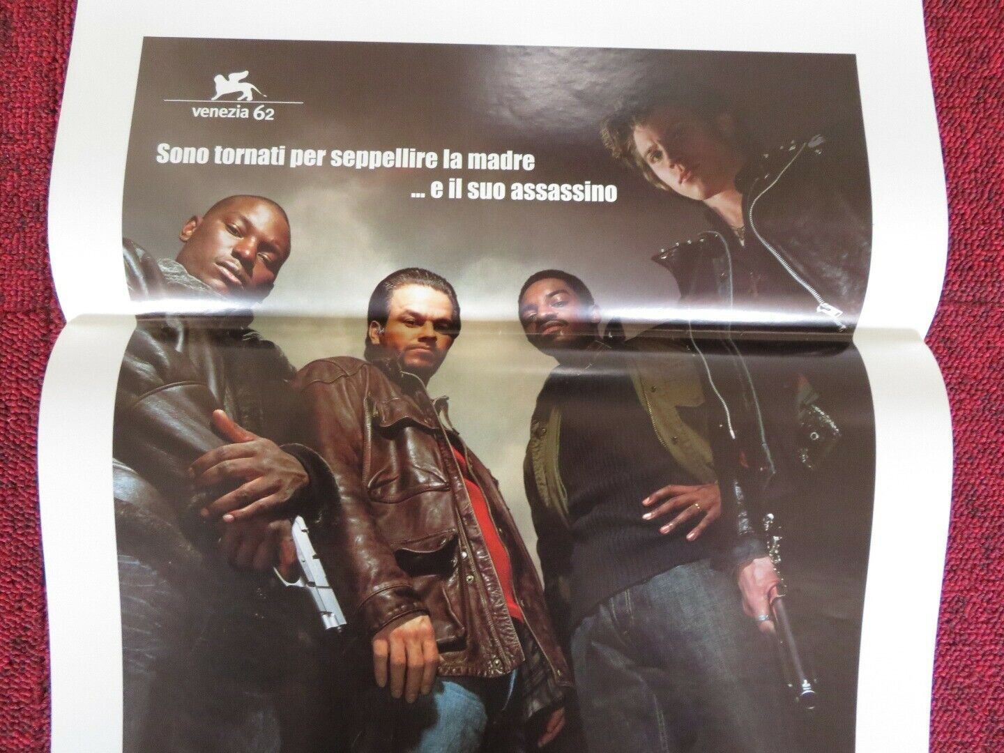 FOUR BROTHERS ITALIAN LOCANDINA (27.5"x13") POSTER MARK WAHLBERG ANDRE 3000 2005 - Rendezvous Cinema