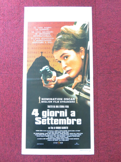FOUR DAYS IN SEPTEMBER ITALIAN LOCANDINA POSTER ALAN ARKIN FERNANDA TORRES 1997 Rendezvous Cinema Movie posters