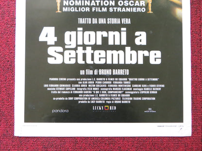FOUR DAYS IN SEPTEMBER ITALIAN LOCANDINA POSTER ALAN ARKIN FERNANDA TORRES 1997 Rendezvous Cinema Movie posters
