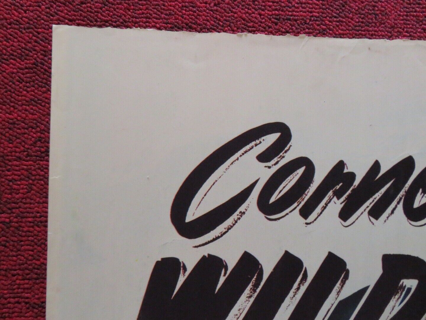 FOUR DAYS LEAVE US HALF SHEET (22"x 28") POSTER CORNEL WILDE JOSETTWE DAY 1950 Movie posters