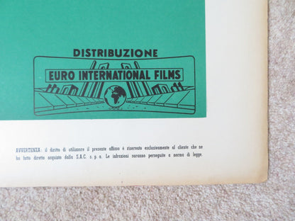 FOUR FAST GUNS ITALIAN 2 FOGLIO POSTER JAMES CRAIG MARTHA VICKERS 1960 Rendezvous Cinema Movie posters