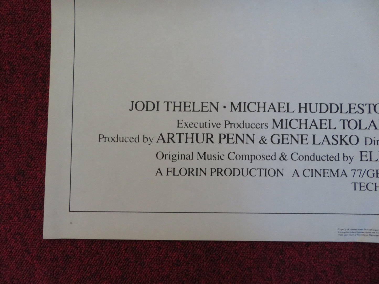 FOUR FRIENDS FOLDED US ONE SHEET POSTER CRAIG WASSON JODI THELEN 1981 Rendezvous Cinema Movie posters