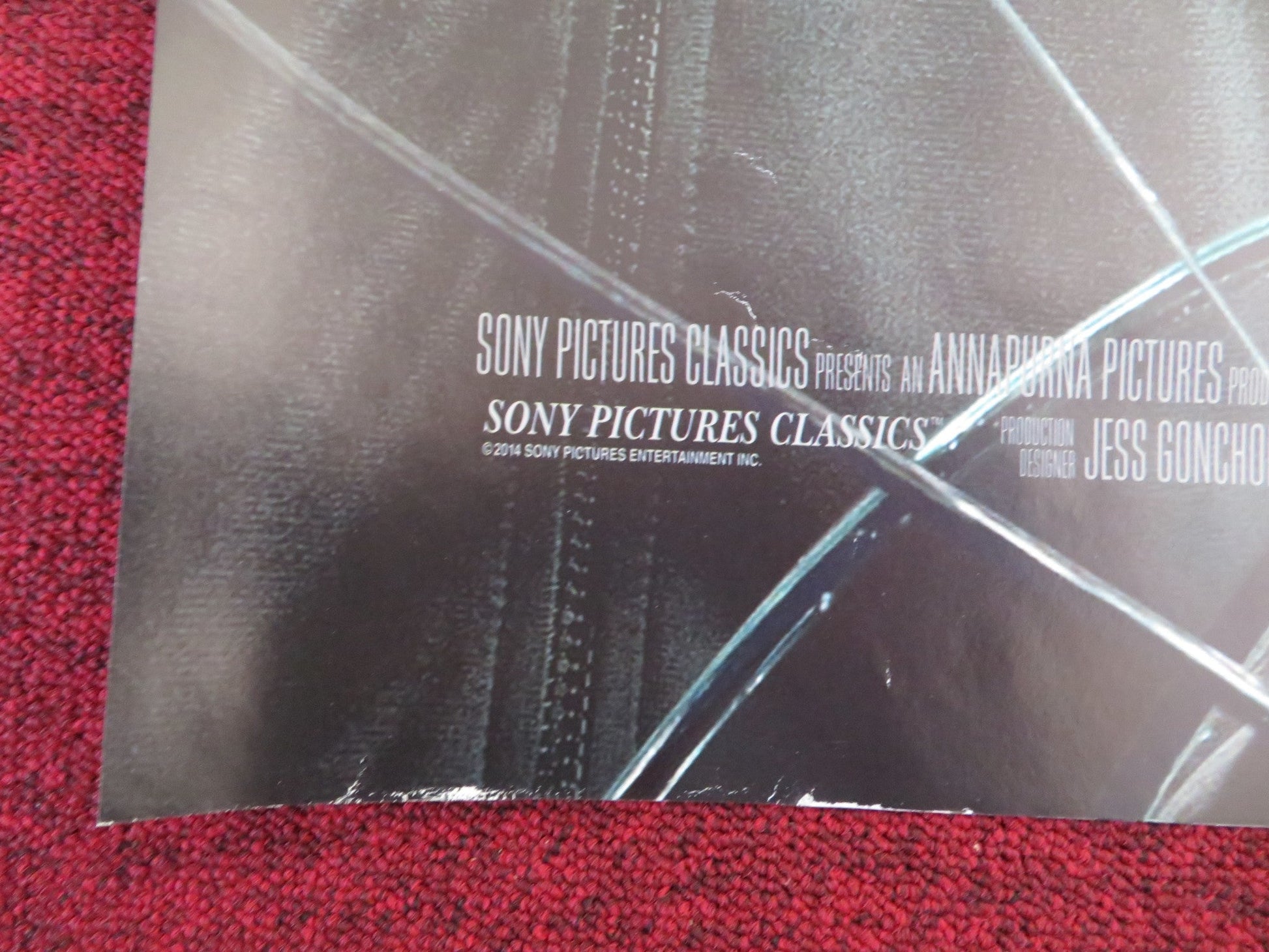 FOXCATCHER UK QUAD (30"x 40") ROLLED POSTER STEVE CARELL CANNING TATUM 2014 Rendezvous Cinema Movie posters