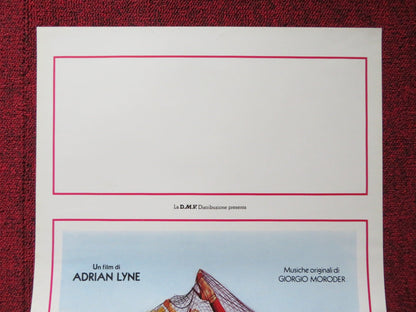 FOXES ITALIAN LOCANDINA POSTER JODIE FOSTER SCOTT BAIO 1986 Rendezvous Cinema Movie posters