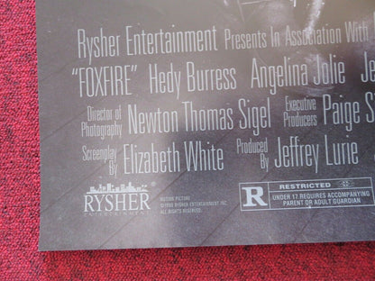 FOXFIRE US ONE SHEET ROLLED POSTER ANGELINA JOLIE HEDY BURRESS 1996 - Rendezvous Cinema