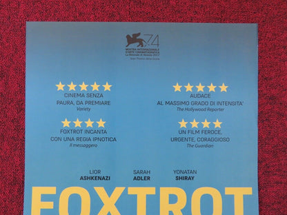 FOXTROT ITALIAN LOCANDINA (26.5"x13") POSTER LIOR ASHKENAZI SARAH ADLER 2017 Rendezvous Cinema Movie posters