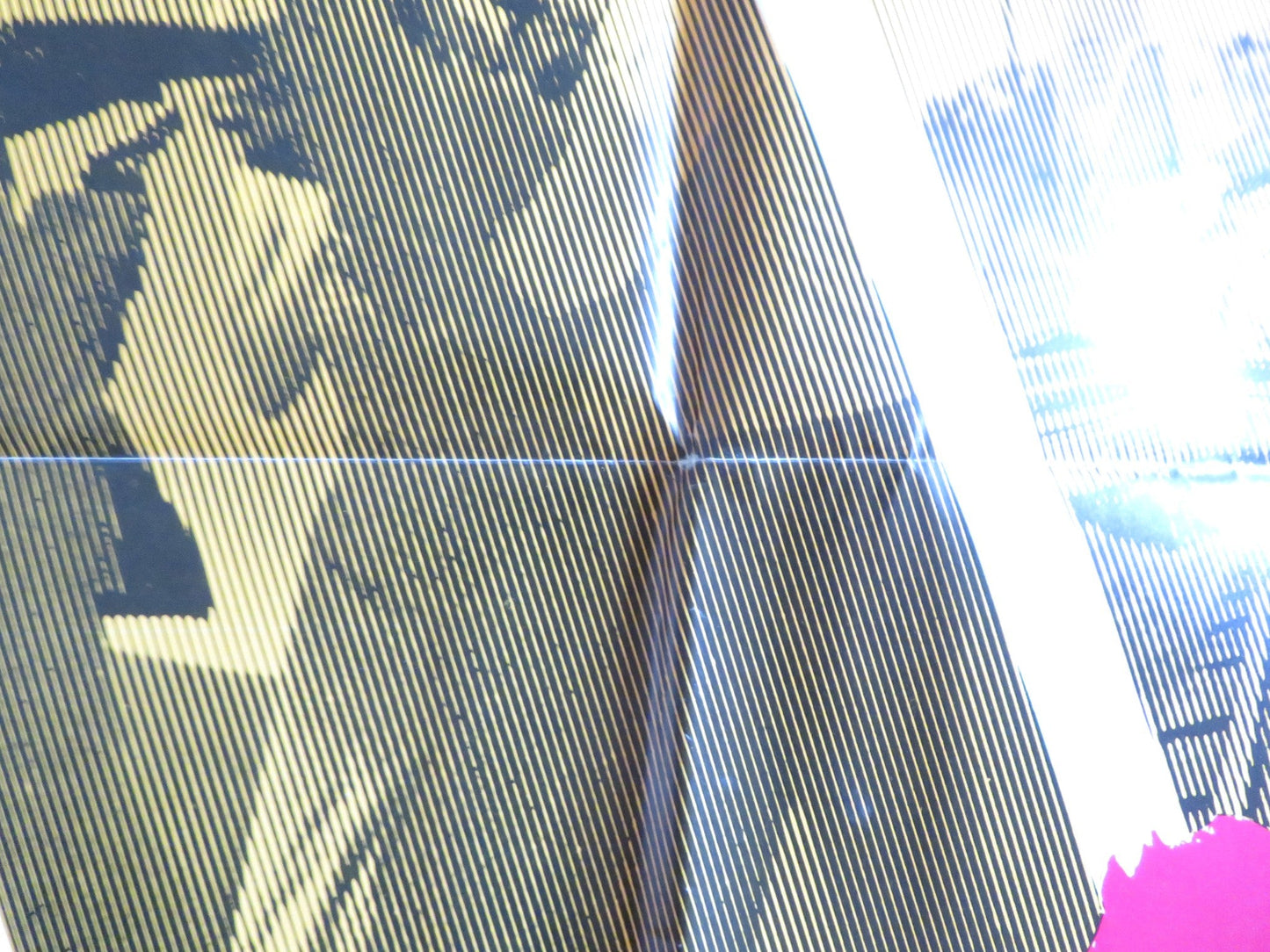 FRAMED FOLDED US ONE SHEET POSTER JOE DON BAKER CONNY VAN DYKE 1975 Rendezvous Cinema Movie posters