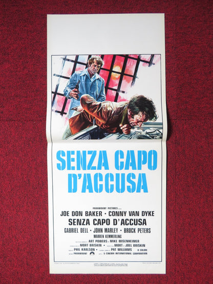 FRAMED ITALIAN LOCANDINA POSTER JOE DON BAKER CONNY VAN DYKE 1975 Rendezvous Cinema Movie posters