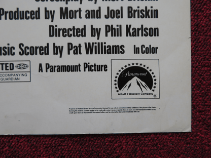 FRAMED US HALF SHEET (22"x 28") POSTER JOE DON BAKER CONNY VAN DYKE 1975 Rendezvous Cinema Movie posters