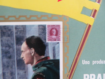 FRANCIS OF ASSISI - A ITALIAN FOTOBUSTA POSTER BRADFORD DILLMAN D. HART 1961 Rendezvous Cinema Movie posters